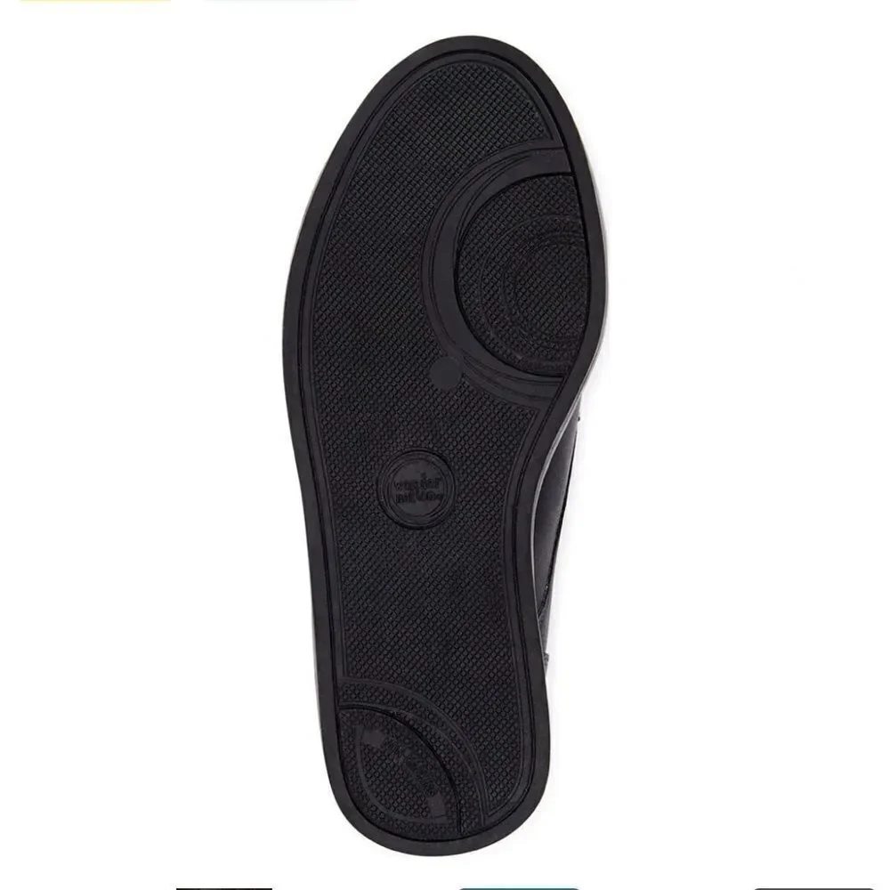 Big Boys Black Lace-up Oxford Dress Shoes Size 4